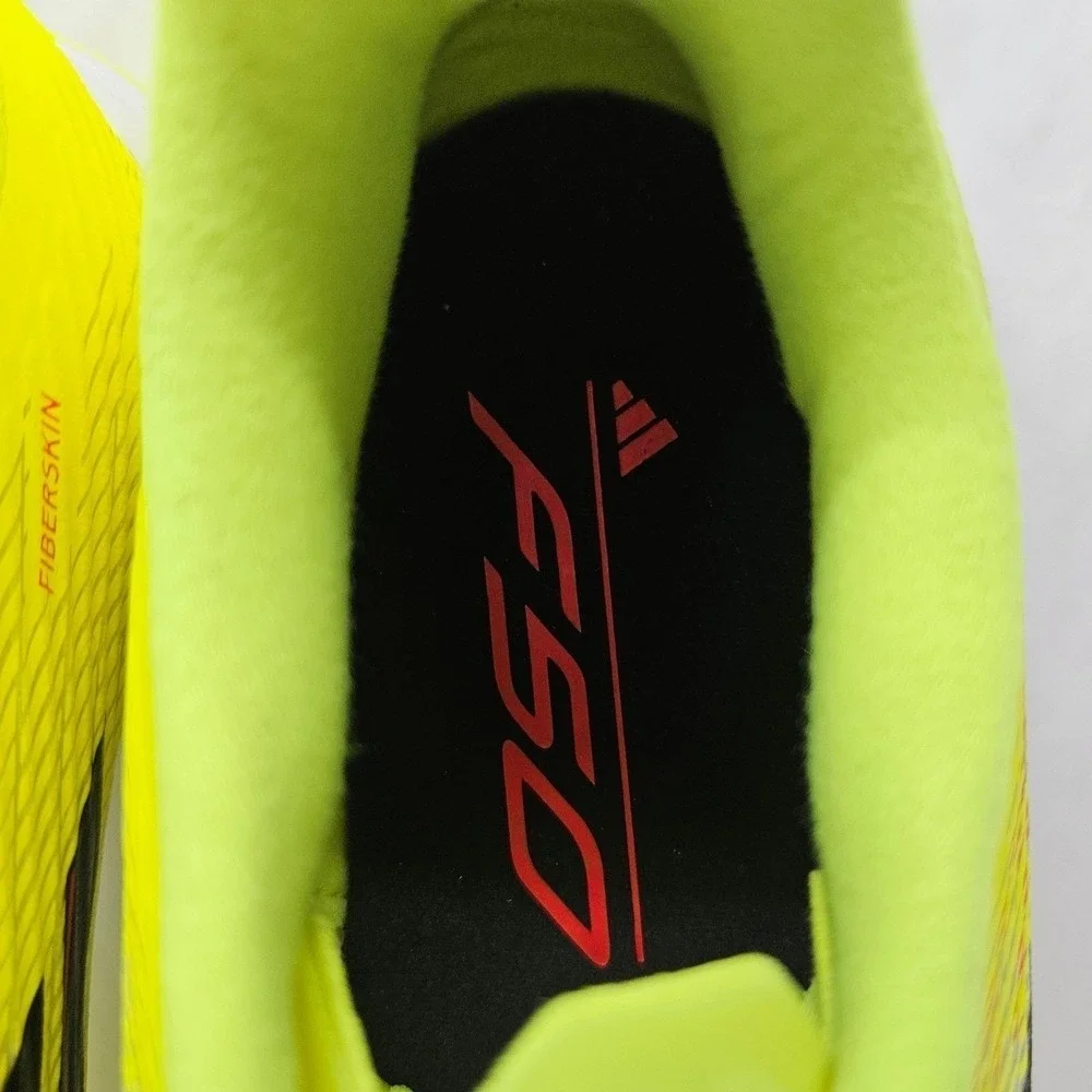 Adidas F50 League TF Turf Soccer Cleats JR8978 Solar Yellow Black Men‎ Size 10